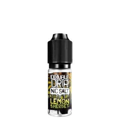 DOUBLE DRIP - LEMON SHERBET - 10ML NIC SALT- Box of 10