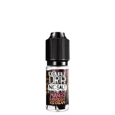 DOUBLE DRIP - MANGO RASPBERRY ICE CREAM - 10ML NIC SALT- Box of 10