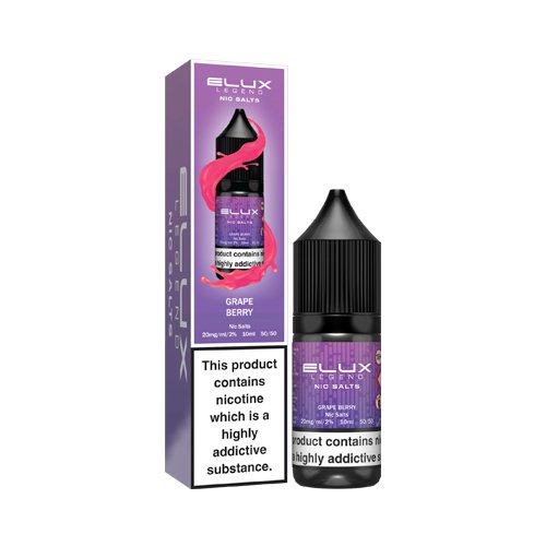 Elux Legend Nic Salts 10ml E-liquids - Pack Of 10 - Vaperdeals