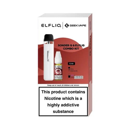 Geekvape Sonder Q Pod Kit and Elfliq Salt Combo Deal - Vaperdeals