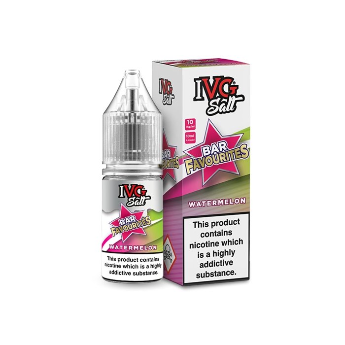 Ivg Salts Bar Favourites ( Box Of 10 ) - Vaperdeals