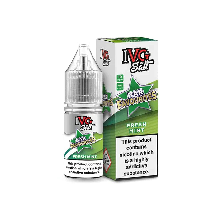 IVG SALTS - BAR FAVOURITES - FRESH MINT - 10ML