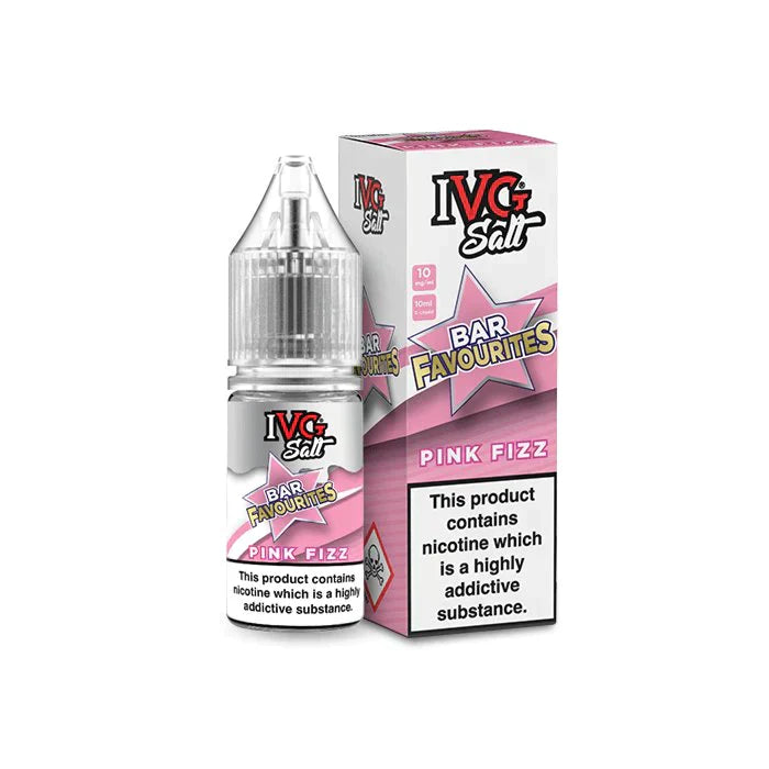 IVG SALTS - BAR FAVOURITES - PINK FIZZ - 10ML