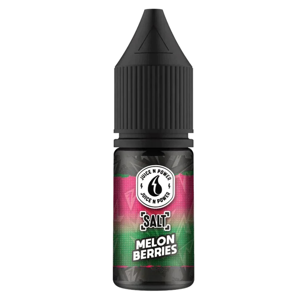 JUICE N' POWER - MELON BERRIES - 10ML NIC SALT PACK OF 10