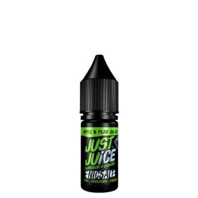 JUST JUICE - APPLE & PEAR ON ICE - 10ML NIC SALTS (BOX OF 5)