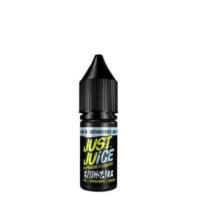 JUST JUICE - KIWI & CRANBERRY ON ICE - 10ML NIC SALTS (BOX OF 5)