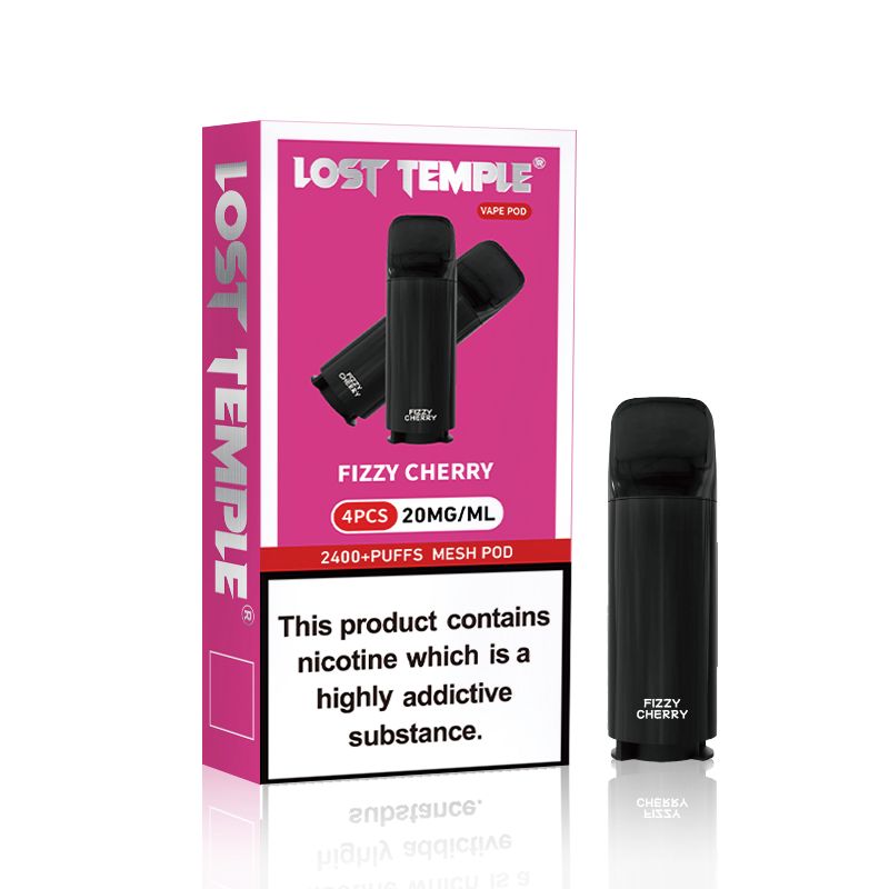 Lost Temple 2400 Puffs Pre-filled Pods - Pack of 4 - Vaperdeals