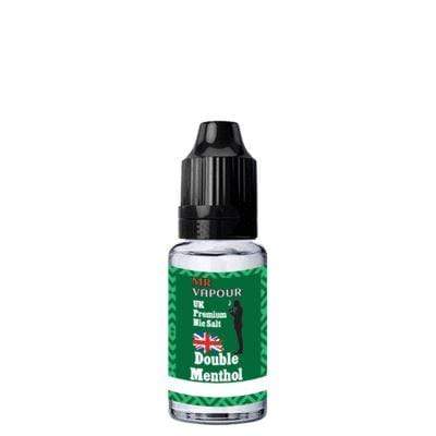 MR VAPOUR - DOUBLE MENTHOL - 10ML NIC SALTS (BOX OF 20)