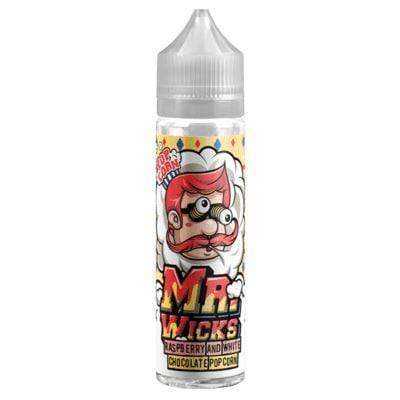 MR WICKS - RASPBERRY & WHITE CHOCOLATE POPCORN - 50ML