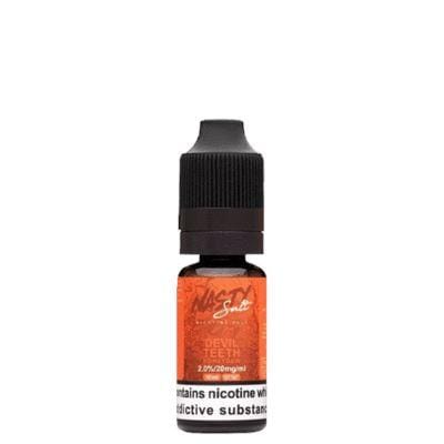 NASTY JUICE - DEVIL TEETH - 10ML NIC SALTS (BOX OF 10)