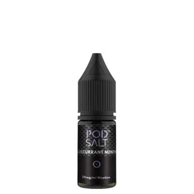 POD SALT - BLACKCURRANT MENTHOL - 10ML NIC SALT- Box of 5