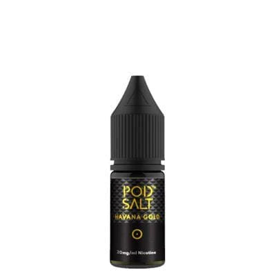 POD SALT - HAVANA GOLD - 10ML NIC SALT  £1.50