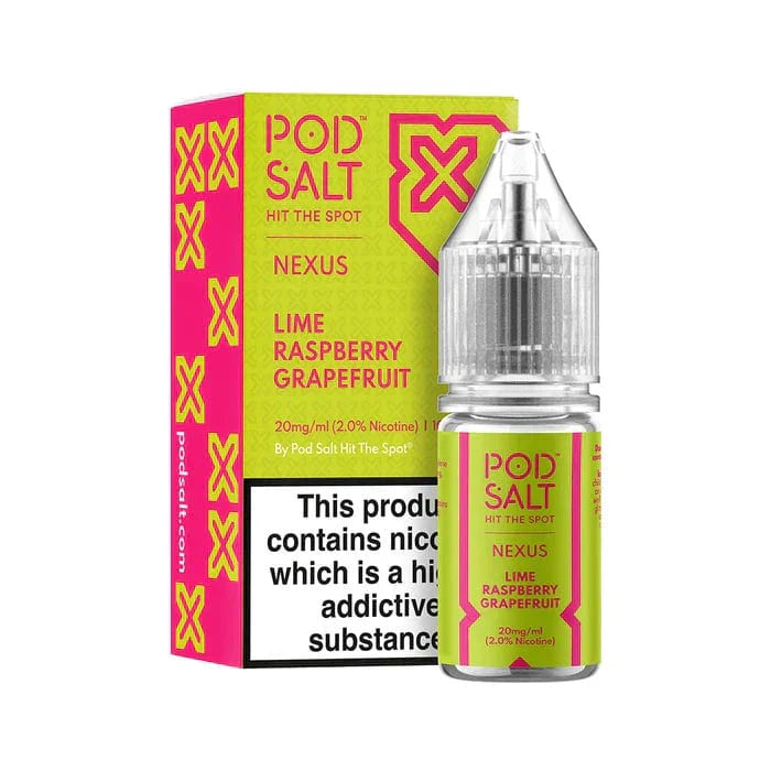 POD SALT - NEXUS - LIME RASPBERRY GRAPEFRUIT - 10ML NIC SALT