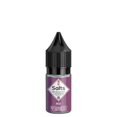 RED SALTS - BLACKCURRANT LEMONADE - 10ML NIC SALTS (BOX OF 10)