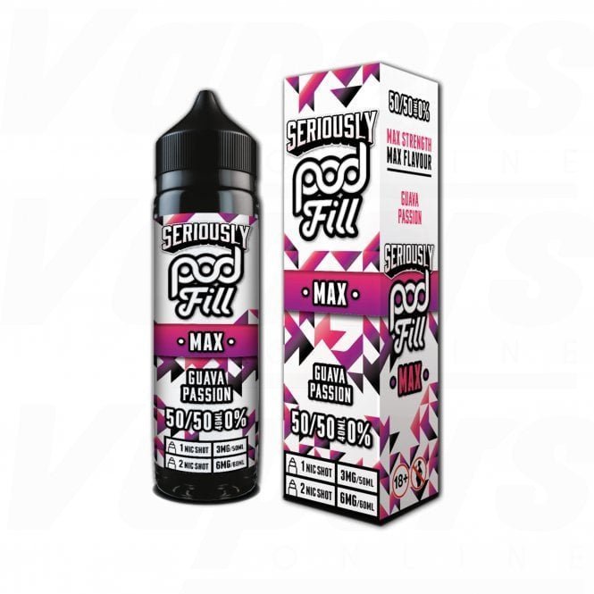 Seriously Pod Fill Max 50ml E-Liquid - Vaperdeals