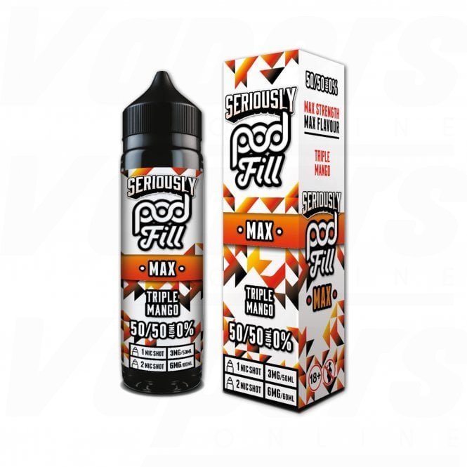 Seriously Pod Fill Max 50ml E-Liquid - Vaperdeals