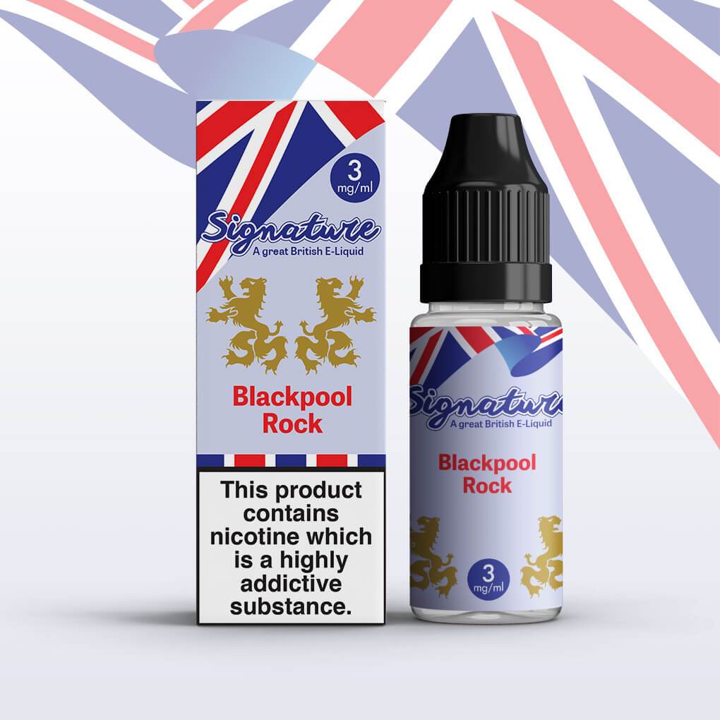 Signature - Blackpool Rock - 10ml (Pack of 10) - Vaperdeals