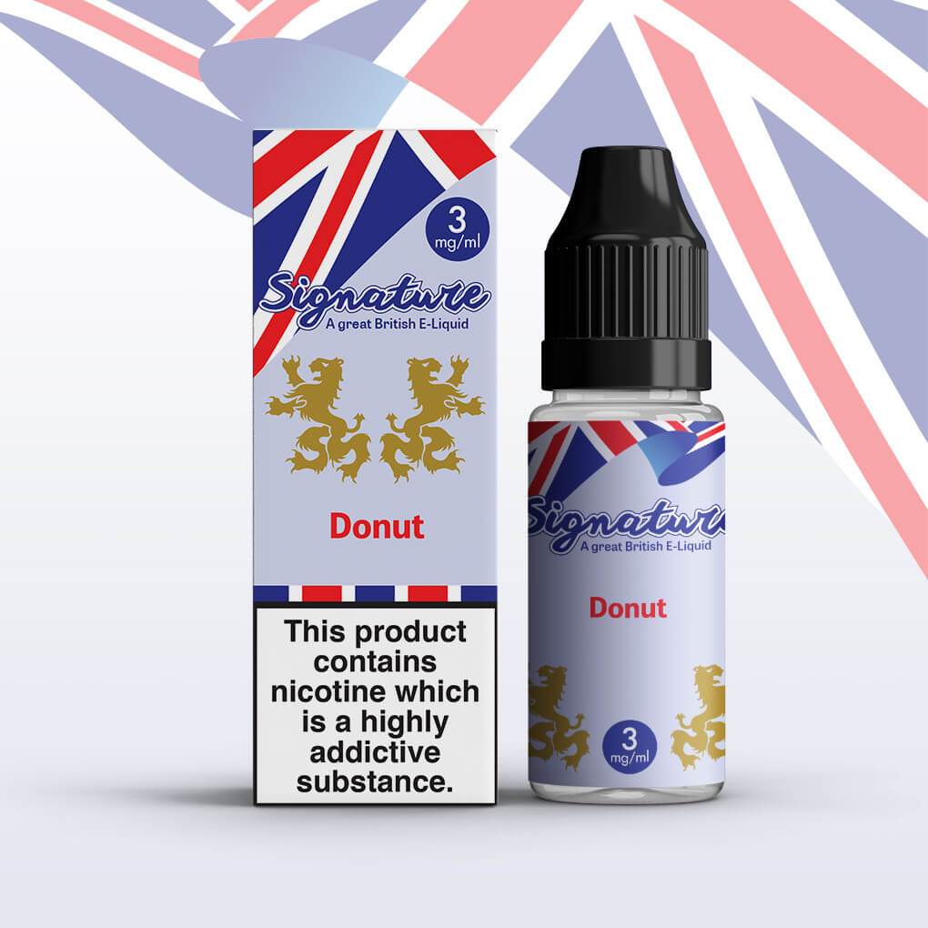 Signature - Donut - 10ml (Pack of 10) - Vaperdeals