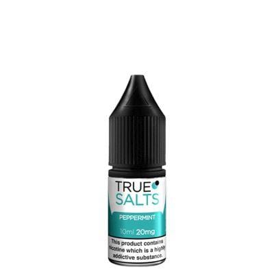 TRUE SALTS - PEPPERMINT - 10ML NIC SALTS (BOX OF 10)