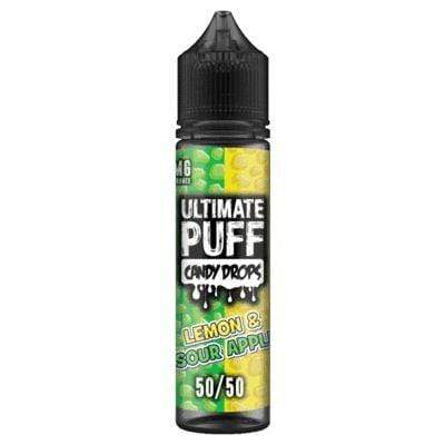 ULTIMATE PUFF - 50/50 - CANDY DROP - LEMON & SOUR APPLE - 50ML