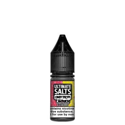 ULTIMATE SALTS - CANDY DROPS - LEMONADE & CHERRY - 10ML NIC SALTS (BOX OF 10)