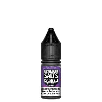 ULTIMATE SALTS - CHILLED - GRAPE - 10ML NIC SALTS (BOX OF 10)