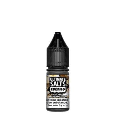 ULTIMATE SALTS - COOKIES - CREAMY MARSHMALLOW - 10ML NIC SALT (BOX OF 10)