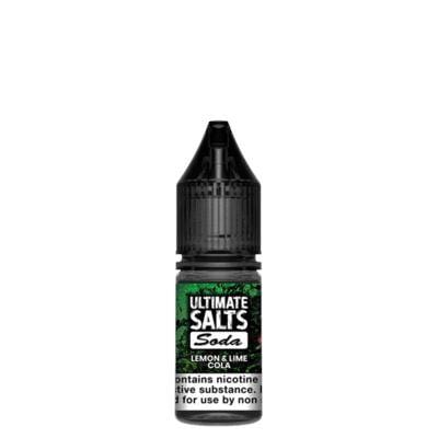 ULTIMATE SALTS - SODA - LEMON/LIME COLA - 10ML NIC SALT (BOX OF 10)