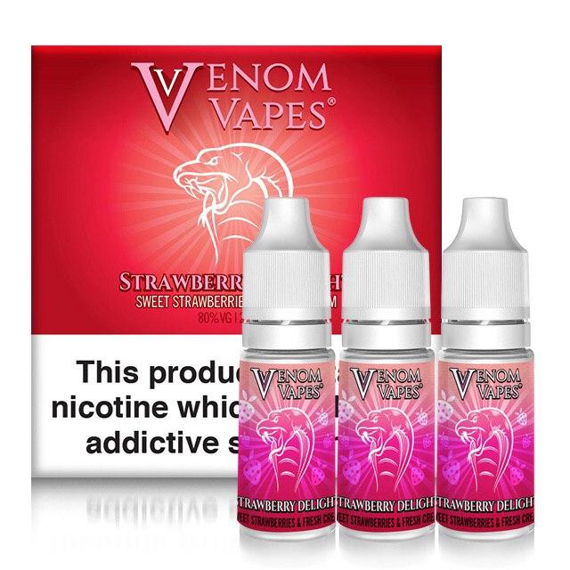 Venom Vapes 50/50 10ML Shortfill (Pack of 10) - Vaperdeals