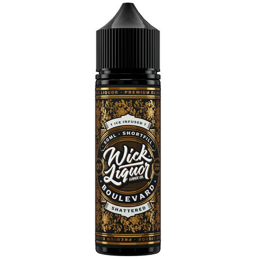 Wick Liquor 50ml E-liquids - Boulevard Shattered Big Block