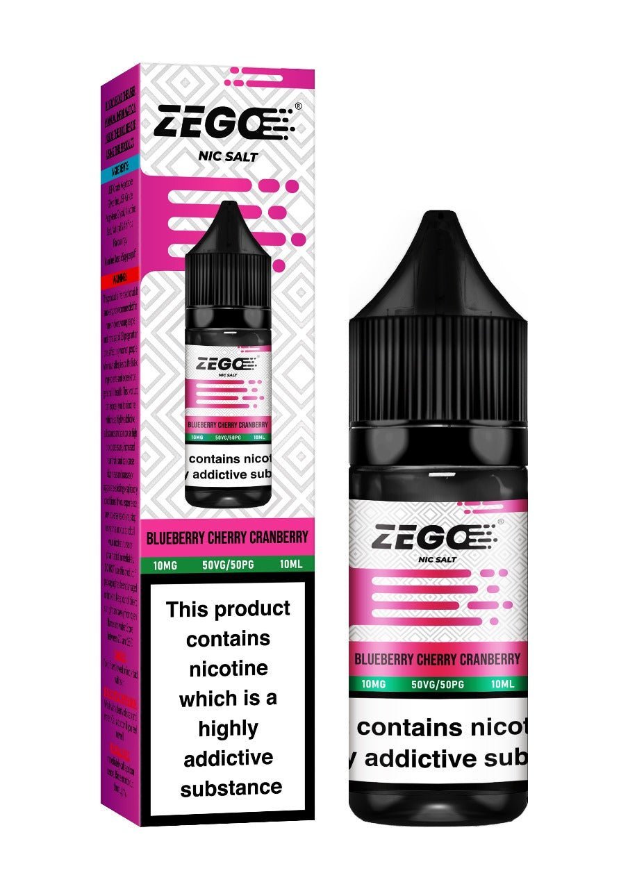 Zego Nic Salt 10ml E-Liquid - Box of 10 - Vaperdeals